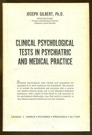 psychological tests in clinical practice